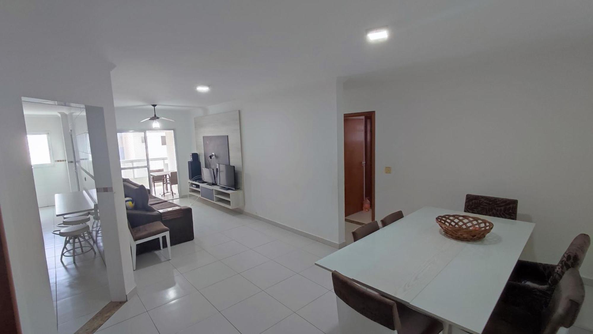 Apartamento Praia Grande Aviacao - 30 Mts Da Praia Exterior foto
