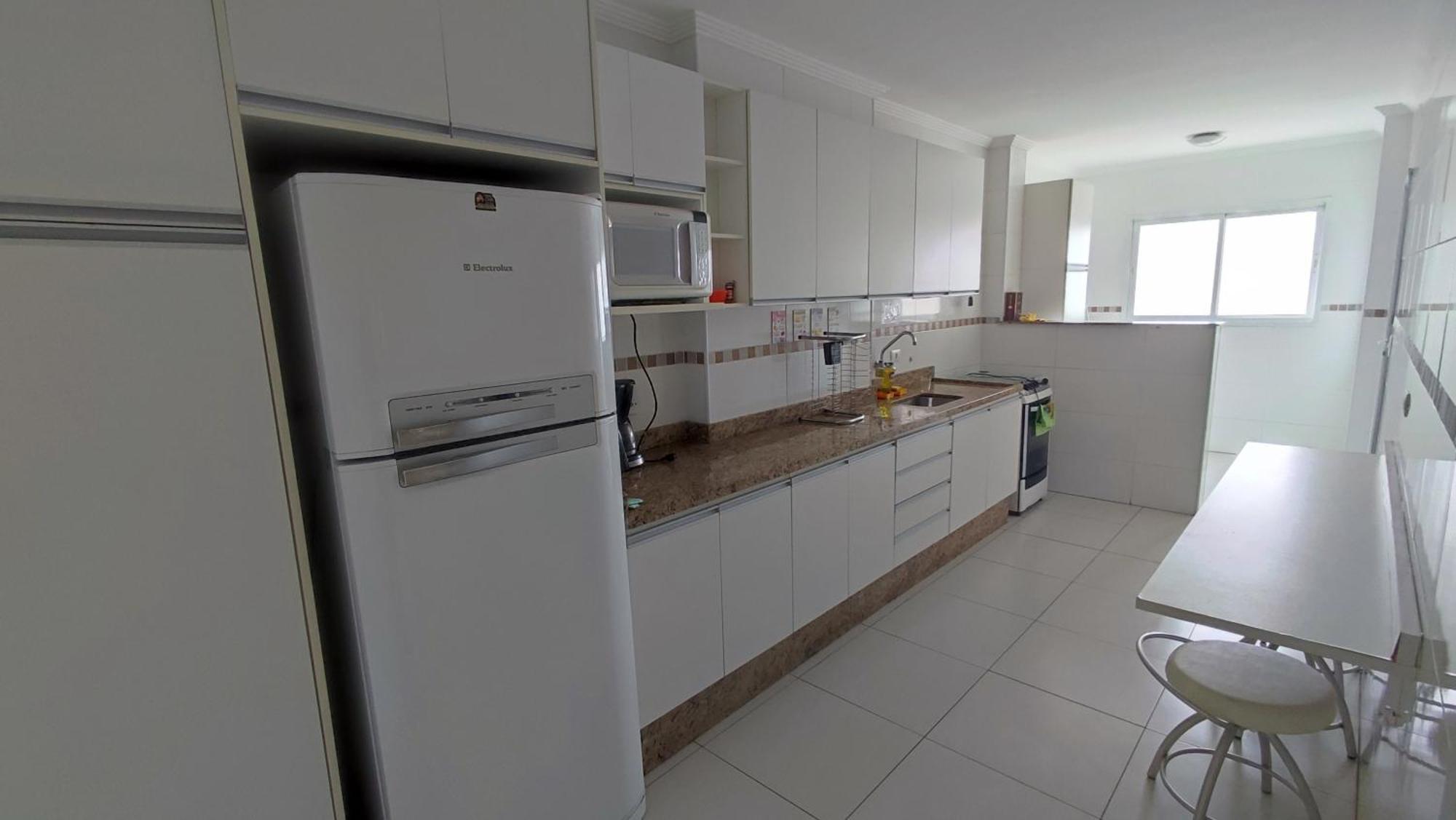 Apartamento Praia Grande Aviacao - 30 Mts Da Praia Exterior foto